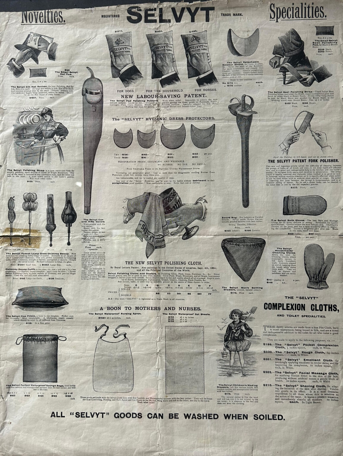 Selvyt SR Tessuto Toro Grande Lucidante Senza Marchio